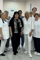Наталья Западнова встретилась с сотрудниками станции переливания крови в Нижневартовске
